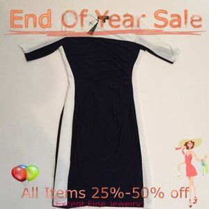 Ralph Lauren Blue & White Dress Size 6